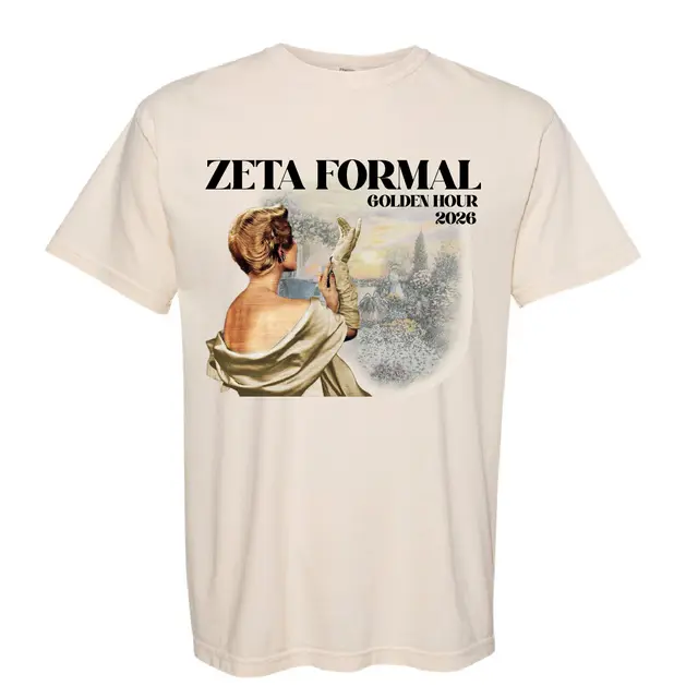 Zeta Tau Alpha Elegant Vintage Lady Formal Shirt 2