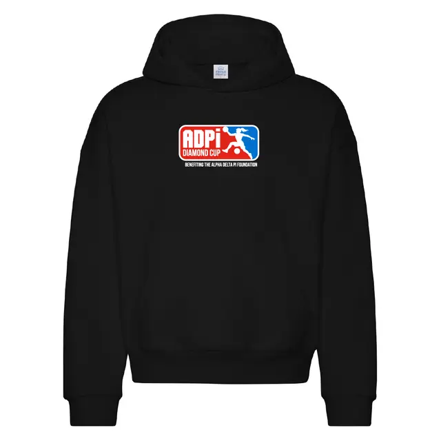 Alpha Delta Pi Sporty Player Graphic Philanthropy Hoodie 2