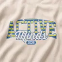 Active Minds Striped Block Lettering PR Shirt