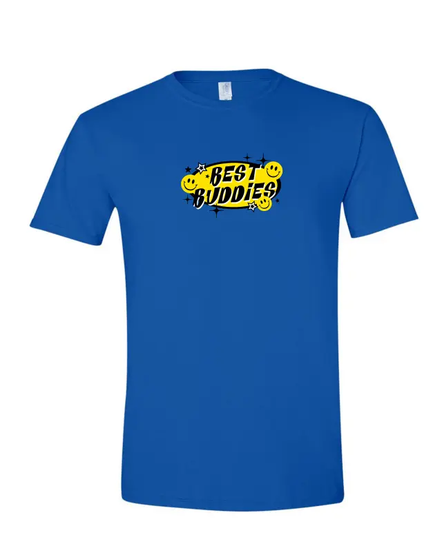 Best Buddies Smiley Illustration PR Shirt