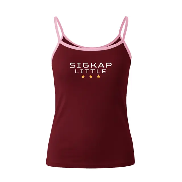 Sigma Kappa Block Lettering Big Little Reveal Tank 2
