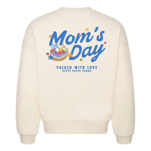 Kappa Kappa Gamma Floral Basket Mom's Day Crewneck 2