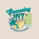 Zeta Tau Alpha Playful Football Game Day Shirt