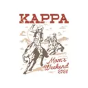 Kappa Kappa Gamma Cowboy Graphic Mom's Weekend Crewneck