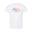 Phi Mu Colorful Heart Illustration Philanthropy Shirt 2