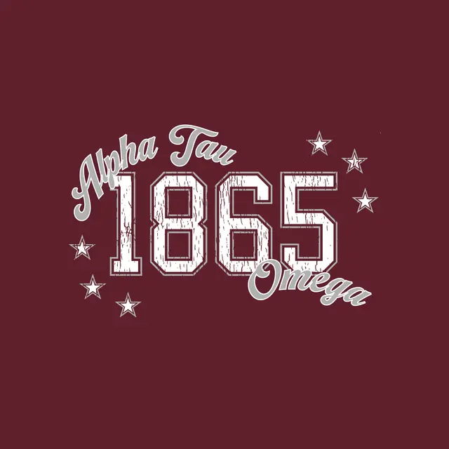 Alpha Tau Omega Classic Block Star PR Crewneck