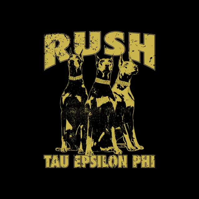 Tau Epsilon Phi Bold Dogs Rush Shirt