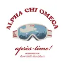 Alpha Chi Omega Ski Goggles PR Crewneck