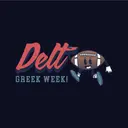 Delta Tau Delta Fun Football Theme Greek Week Crewneck