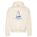 Sailboat Graphic with Classic Script PR Hoodie 2
