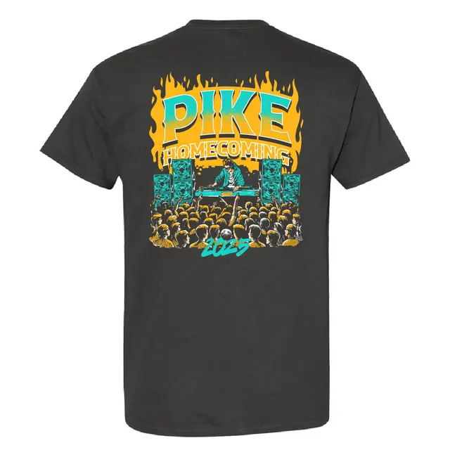 Pi Kappa Alpha DJ and Crowd Homecoming Shirt 2