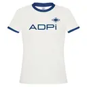 Alpha Delta Pi Bold Navy Lettering PR Shirt 2