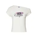 Her Campus Curved Hearts Graphic PR Shirt 2