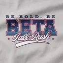 Beta Theta Pi Stacked Lettering Rush Crewneck
