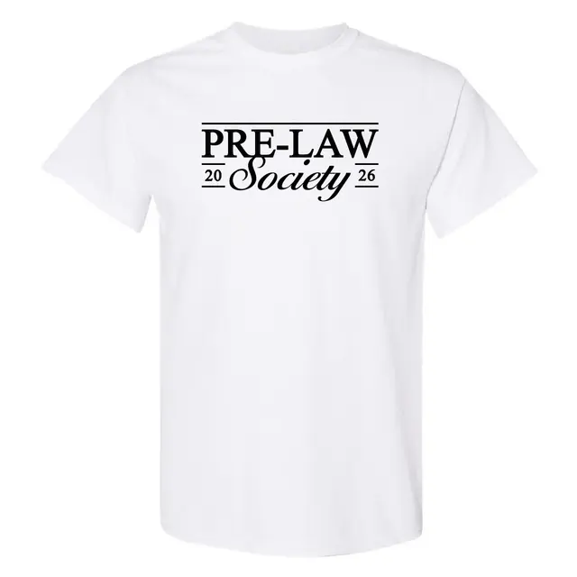 Pre-Law Society Bold Lettering PR Shirt 2