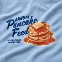 Delta Upsilon Hand Drawn Pancake Illustration Philanthropy Shirt