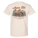 Alpha Phi Cabin Scene Fall Retreat Shirt 2