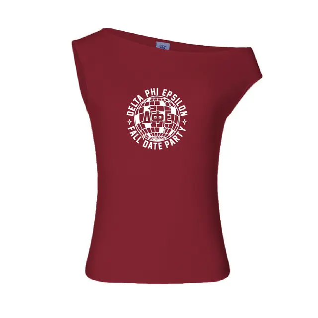 Delta Phi Epsilon Disco Ball Date Parties Tank 2