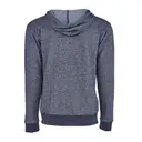 Customizable Next Level Adult Denim Fleece Full-Zip Hooded Sweatshirt 9600 Navy Back
