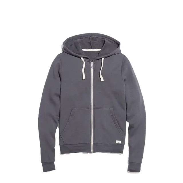 Marine Layer Women's Afternoon Hoodie wlhzr Asphalt Grey Front