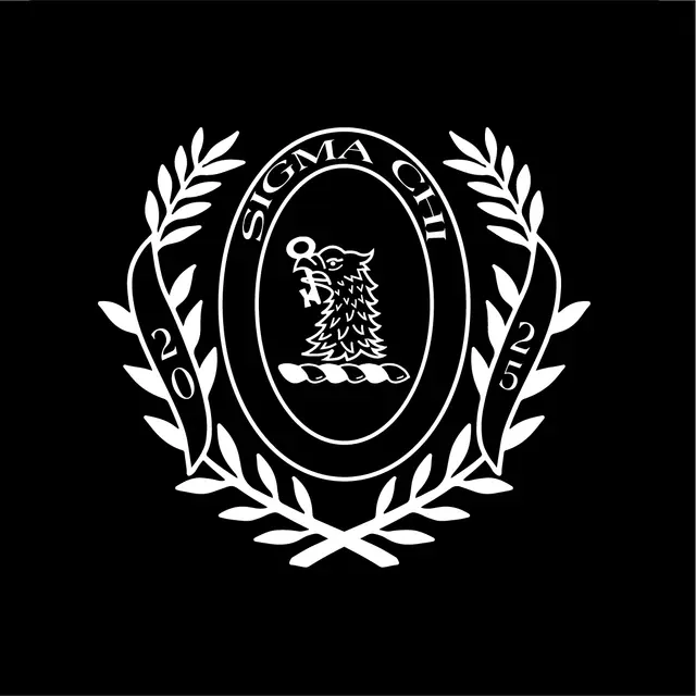 Sigma Chi Crest with Laurel Design PR Shirt