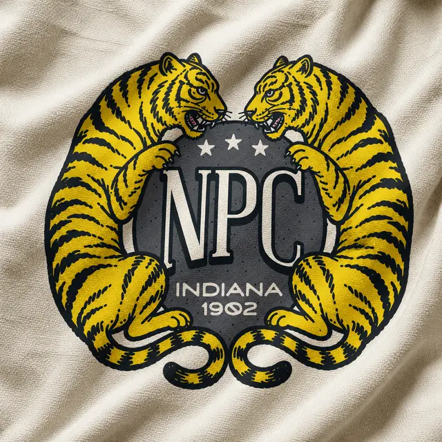National Panhellenic Conference Tiger Illustration PR Tank