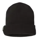 Customizable DRI DUCK 12" Basecamp Performance Knit Beanie 3562 Black Front
