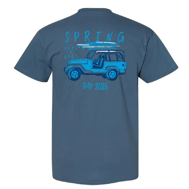 Gamma Phi Beta Jeep Spring Break Shirt 2