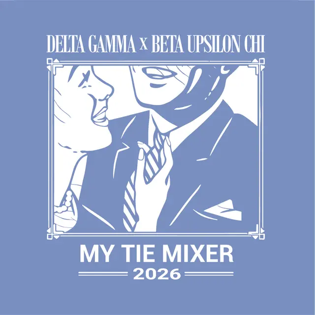 Cheerful Couple Illustration Date Party Shirt