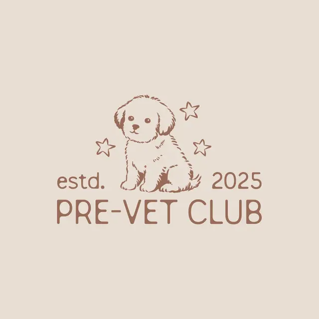 Pre-Vet Club Adorable Puppy and Star Sketch PR Shirt