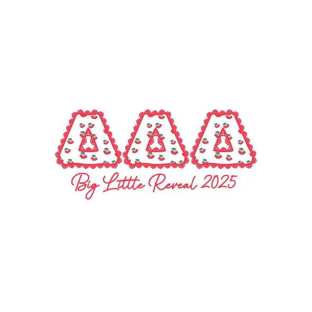 Delta Delta Delta Lace Triangle Big Little Reveal Crewneck