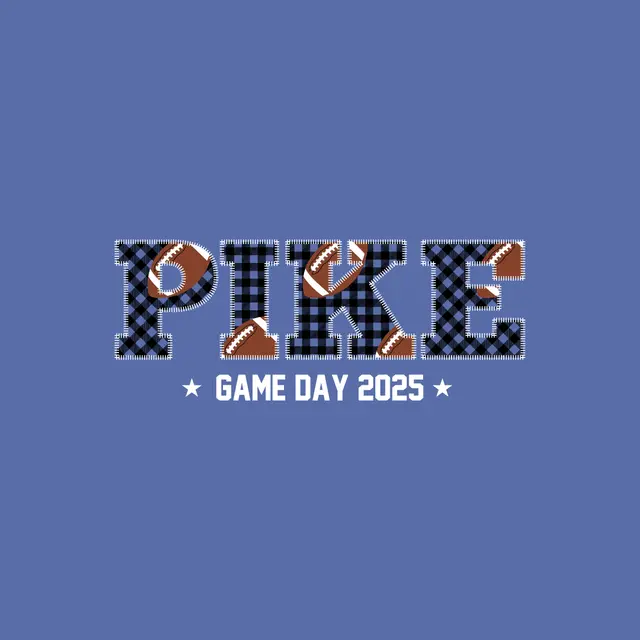 Pi Kappa Alpha Plaid Football Game Day Hoodie