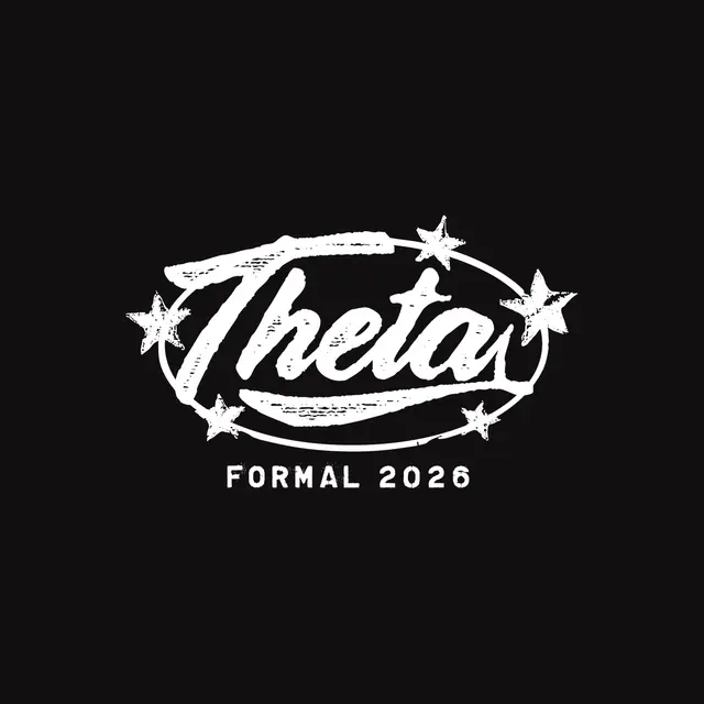 Kappa Alpha Theta Starry Script Formal Tank