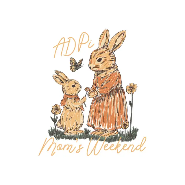 ADPi Sweet Bunnies Parent's Weekend Crewneck