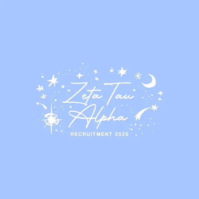 Zeta Tau Alpha Celestial Theme Stars Recruitment Tank