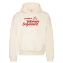Society of Women Engineers Strawberry Text PR Hoodie 2