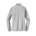 SPORTTEK LADIES 1/4-ZIP SWEATSHIRT Athletic Heather Back