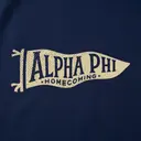 Alpha Phi Vintage Banner Homecoming Shirt