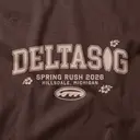 Delta Sigma Phi Hand Drawn Letters Rush Sweater