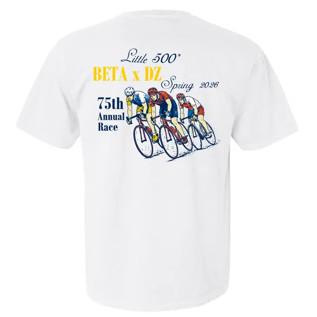 Beta Theta Pi Cyclist Illustration Philanthropy Shirt 2