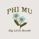 Phi Mu Floral Illustration Big Little Reveal Tank