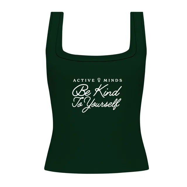 Active Minds Hand Drawn Lettering PR Tank 2