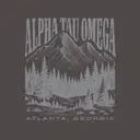 Alpha Tau Omega Mountain Scene PR Shirt