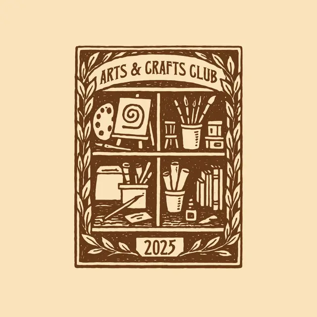 Arts & Crafts Club Creative Art Supply PR Shirt