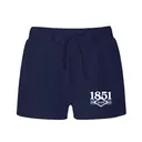 Alpha Delta Pi Bold Numbers Striped PR Shorts 2