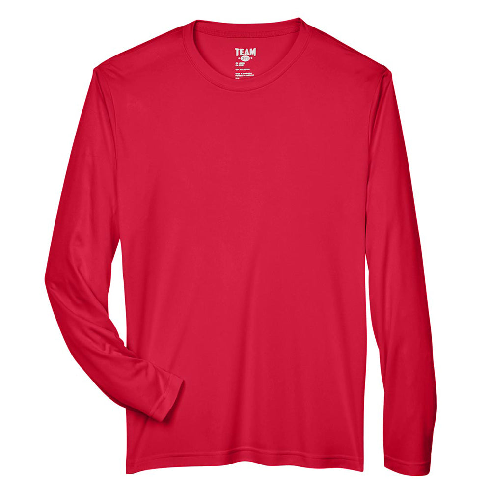 Team 365 Men's Zone Performance Long-Sleeve T-Shirt | Fresh Prints