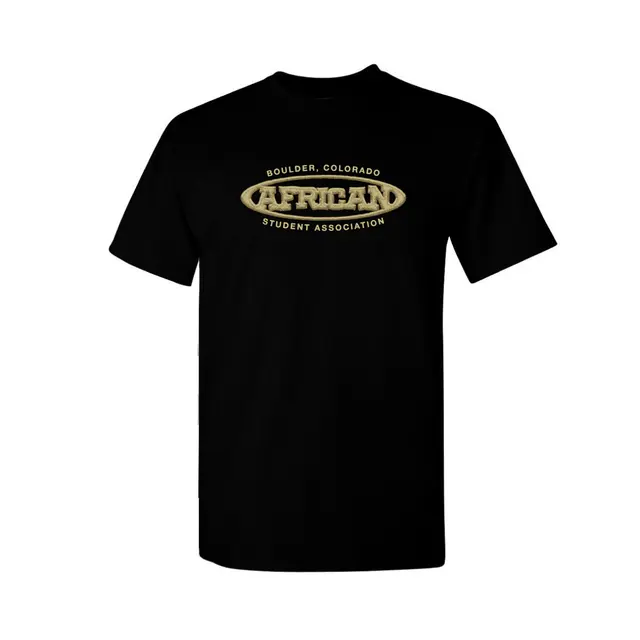 African Student Association Oval Lettering PR Shirt 2