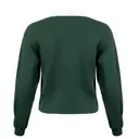 Fresh Prints Cropped Rugby Tee fp39 Moss  Back