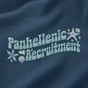 National Panhellenic Conference Floral Illustration Rush Hoodie