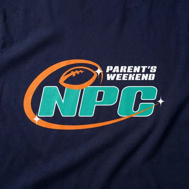 National Panhellenic Conference Football Theme Parents Weekend Crewneck